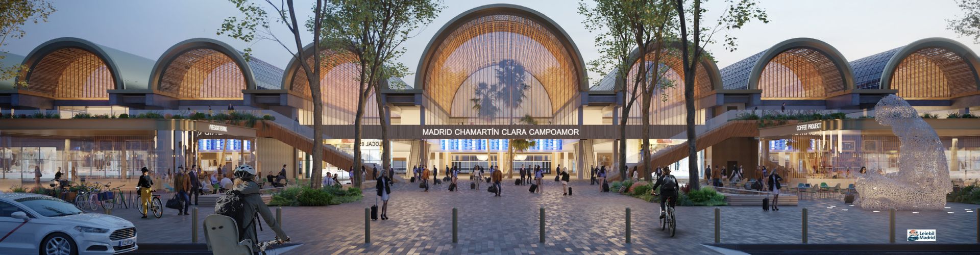 Leiebil ved Madrid Chamartín stasjon